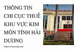 Chi Cục Thuế Thành Phố Hải Dương Địa Chỉ