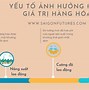 Giá Trị Hàng Hóa Được Tạo Ra Từ Đâu